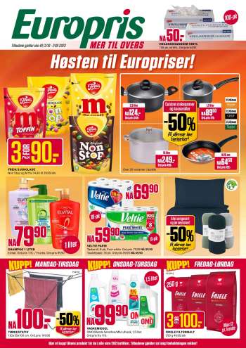 Kundeavis Europris - 2.10.2023 - 7.10.2023.