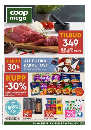 Kundeavis Coop Mega - 9.10.2023 - 14.10.2023.