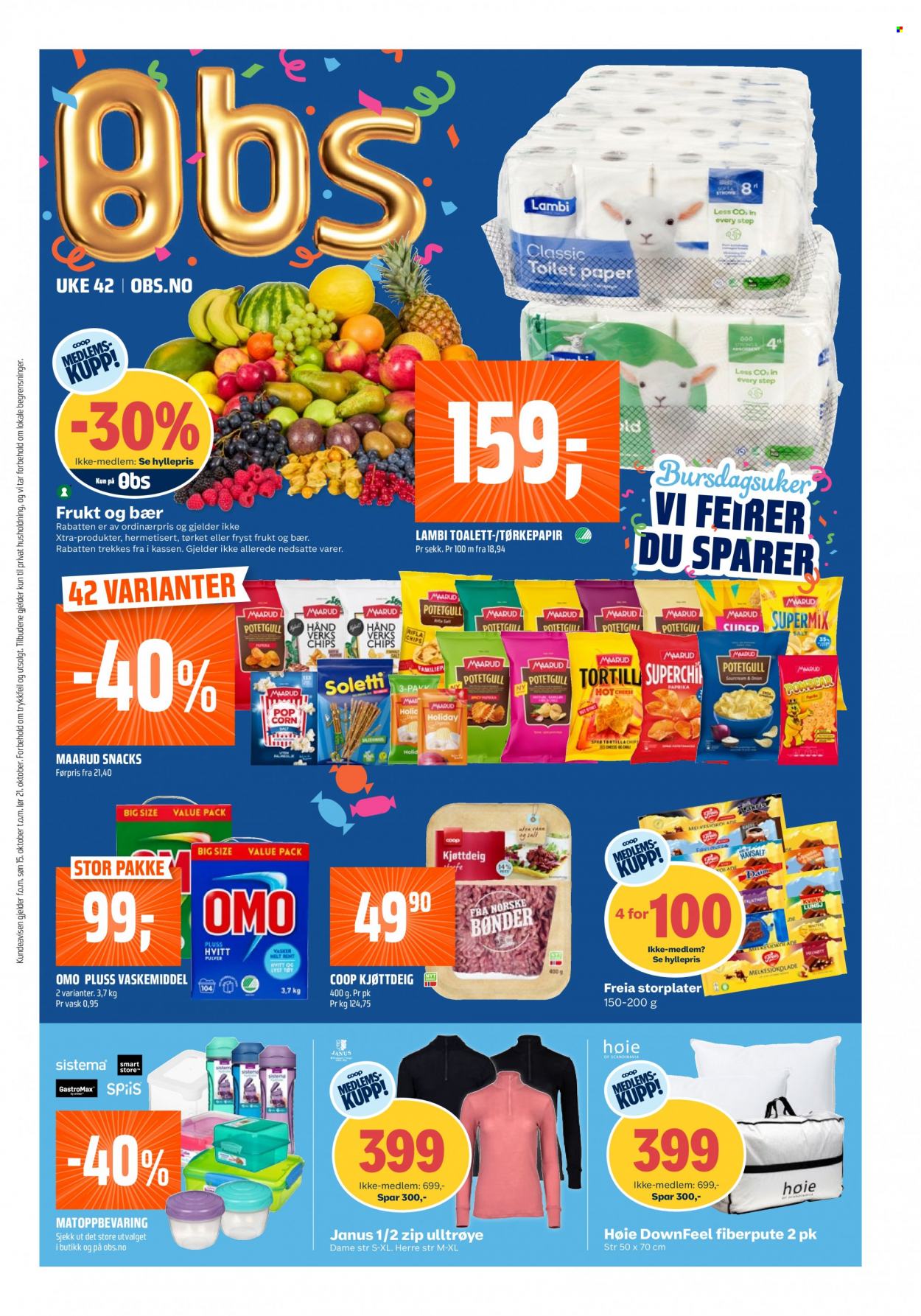 Kundeavis Coop Obs - 15.10.2023 - 21.10.2023. Side 1