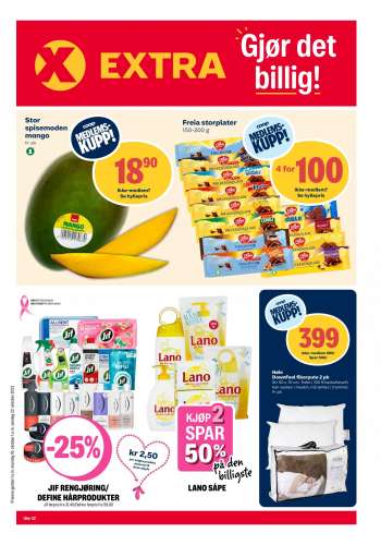 Kundeavis Coop Extra - 16.10.2023 - 22.10.2023.