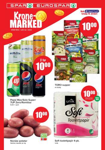 Kundeavis SPAR - 16.10.2023 - 22.10.2023.