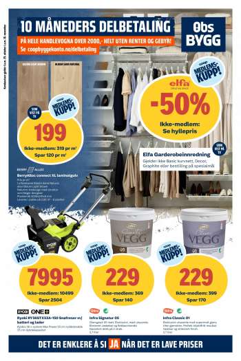 Kundeavis Coop Obs BYGG - 29.10.2023 - 18.11.2023.