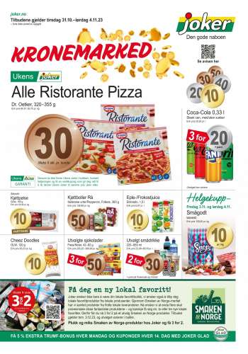 Kundeavis Joker - 31.10.2023 - 4.11.2023.