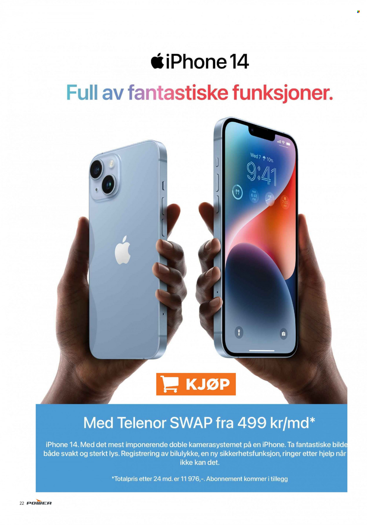 Kundeavis Power - 30.10.2023 - 5.11.2023. Side 22