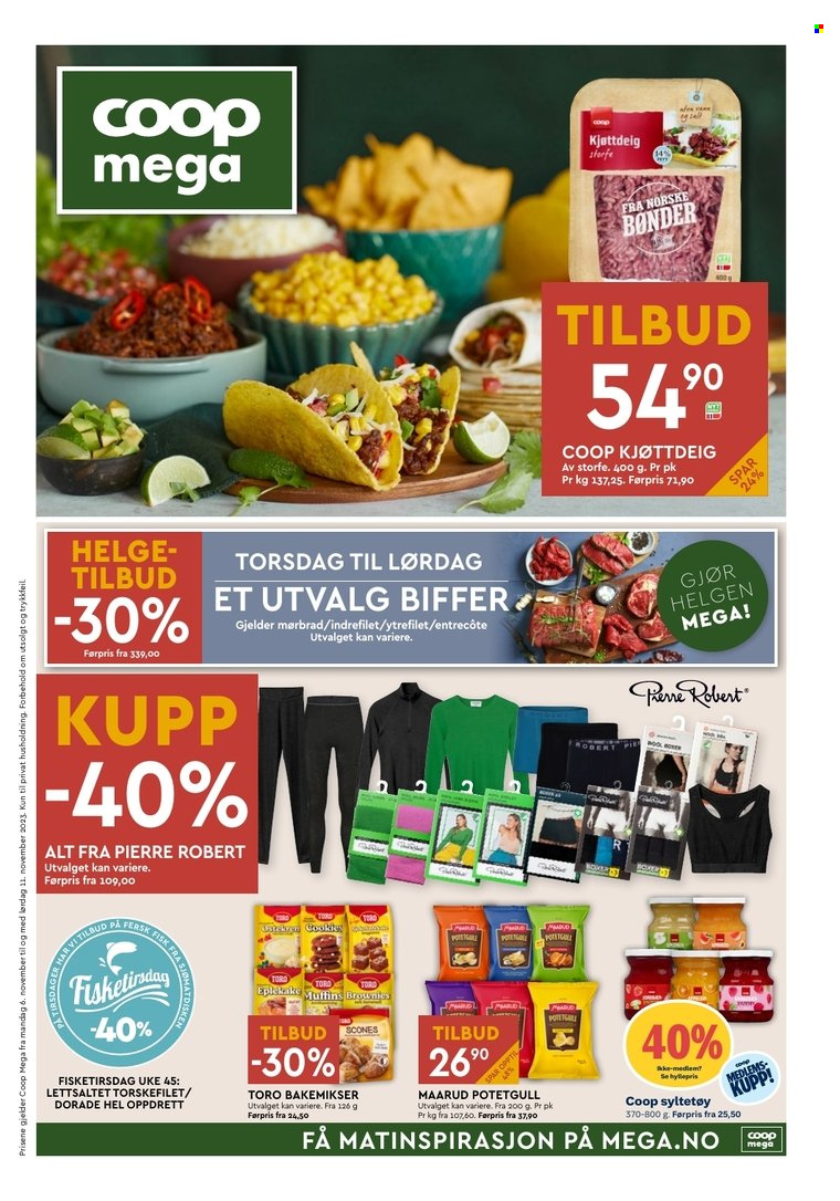 Kundeavis Coop Mega - 6.11.2023 - 11.11.2023. Side 1