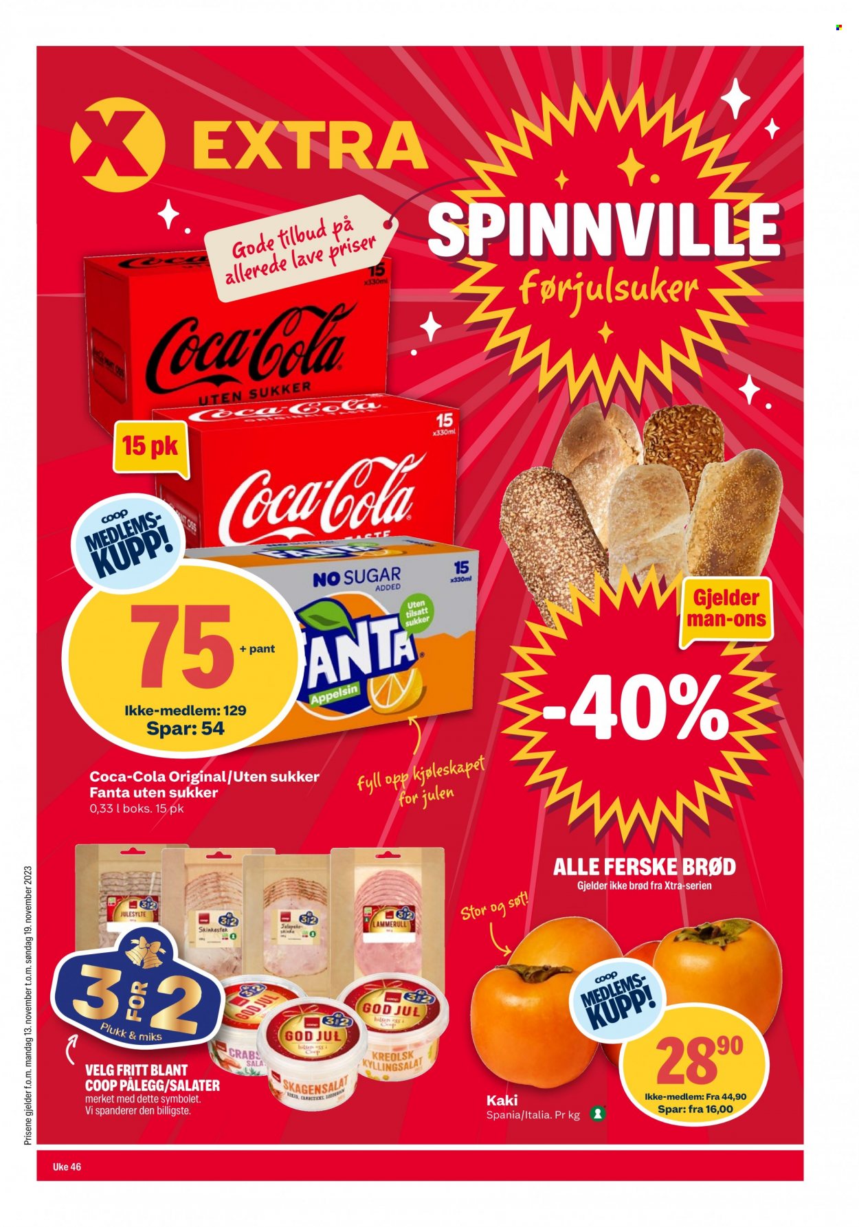 Kundeavis Coop Extra - 13.11.2023 - 19.11.2023. Side 1