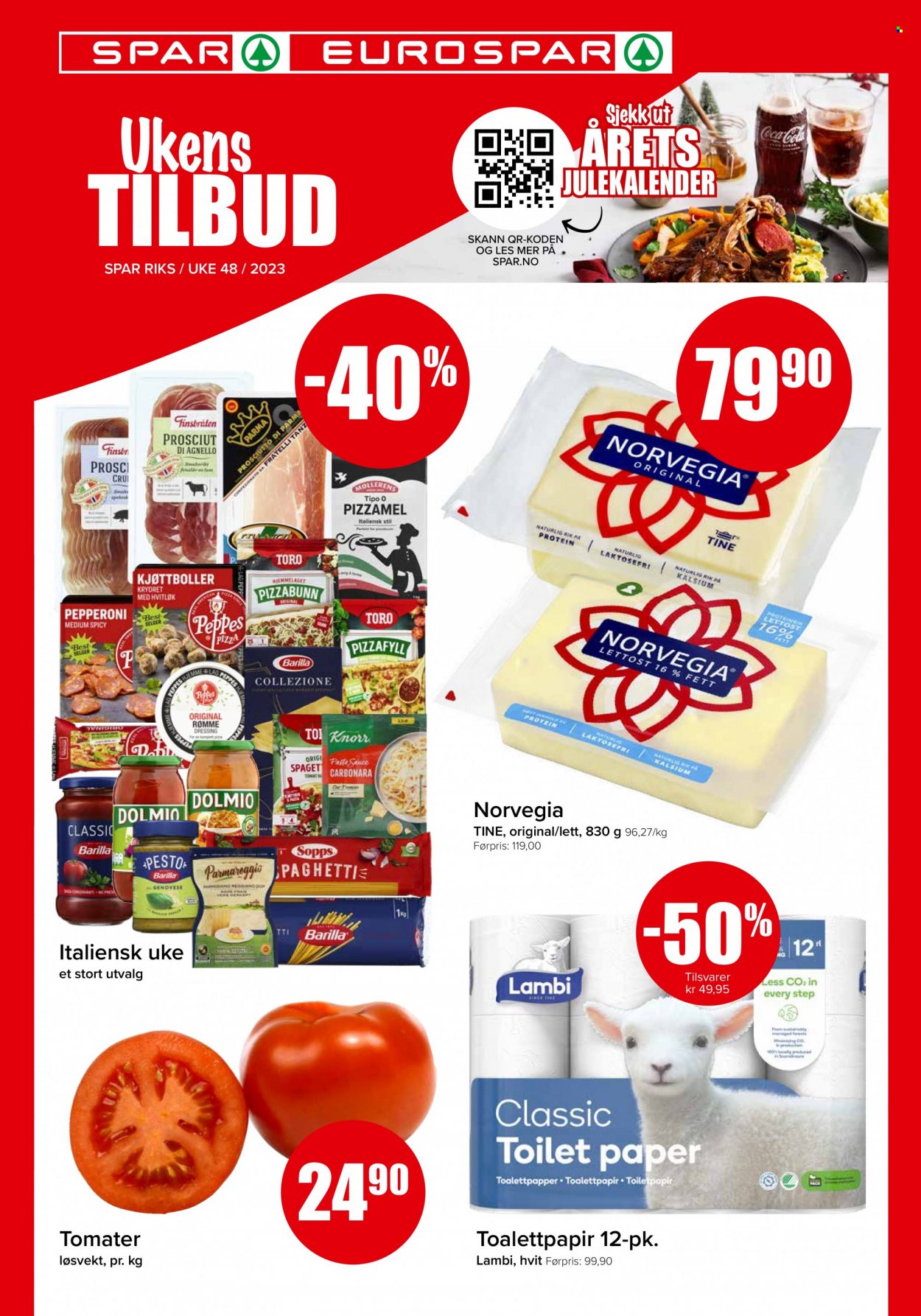Kundeavis SPAR - 27.11.2023 - 3.12.2023. Side 1