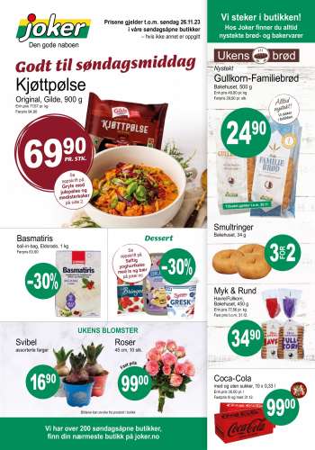 Kundeavis Joker - 26.11.2023 - 26.11.2023.