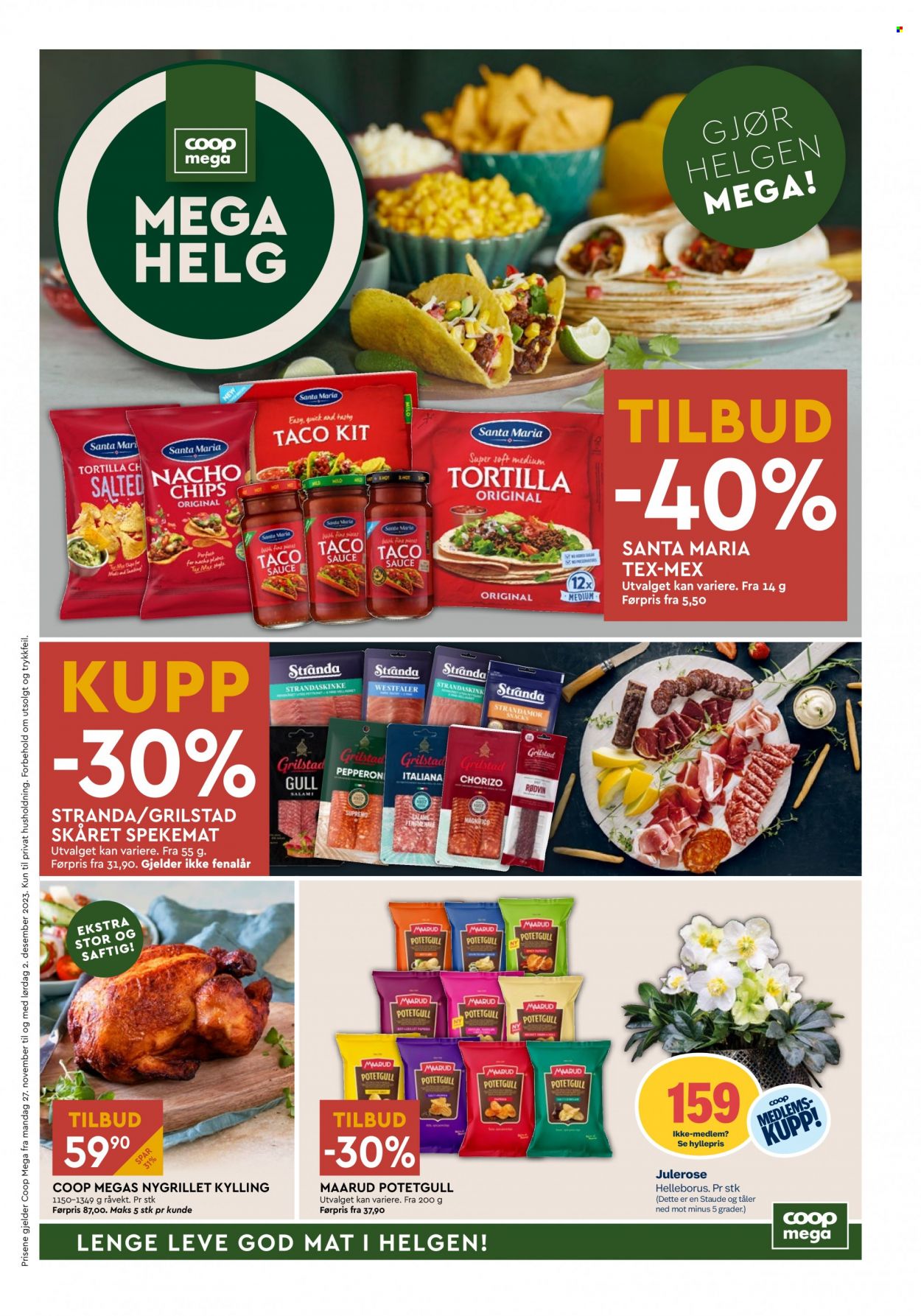 Kundeavis Coop Mega - 27.11.2023 - 2.12.2023. Side 1
