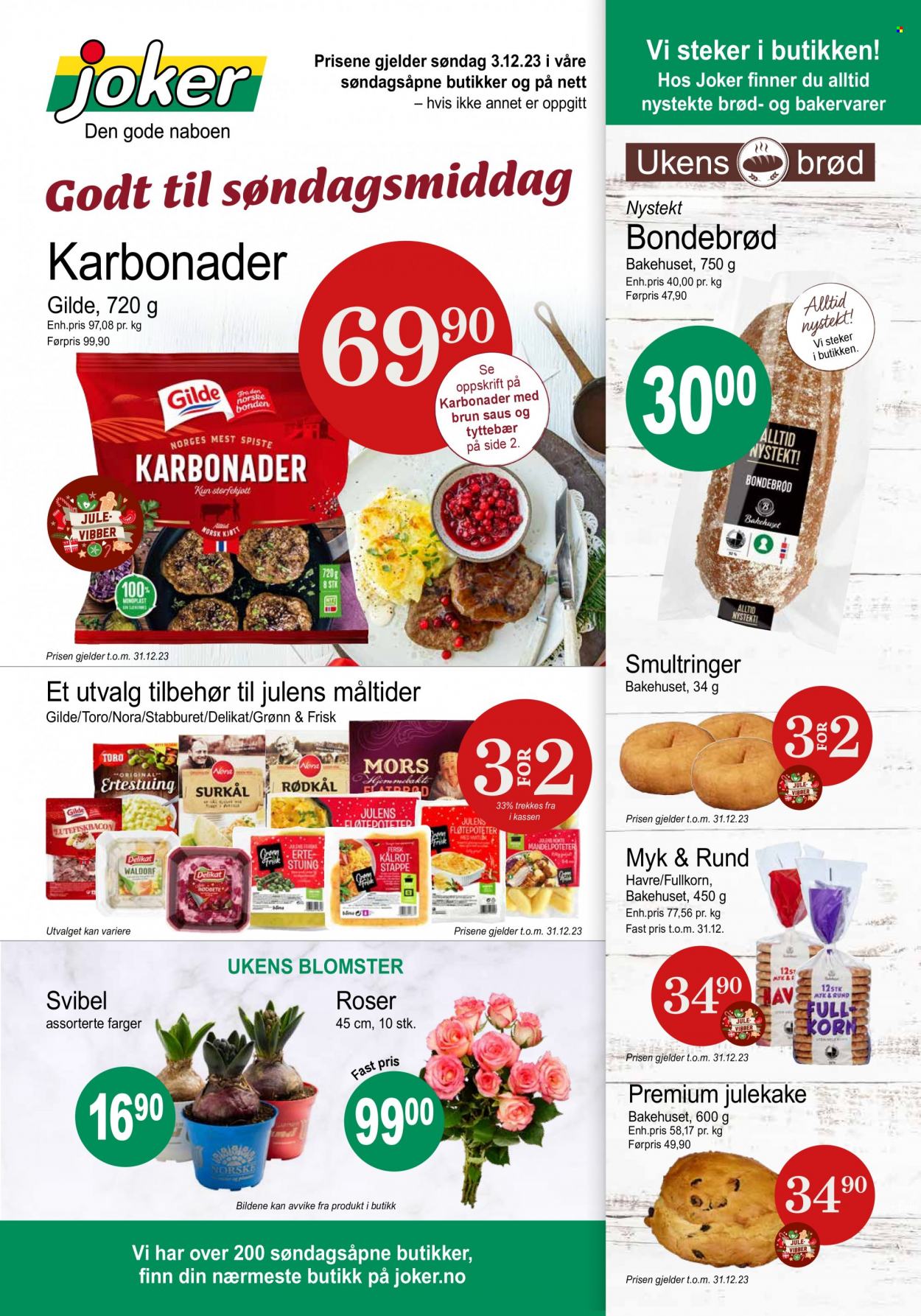 Kundeavis Joker - 3.12.2023 - 3.12.2023. Side 1