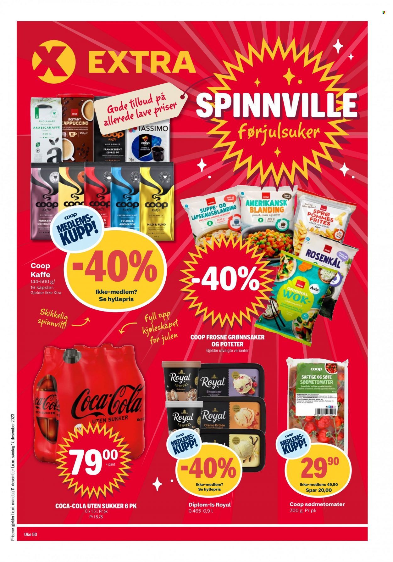 Kundeavis Coop Extra - 11.12.2023 - 17.12.2023. Side 1