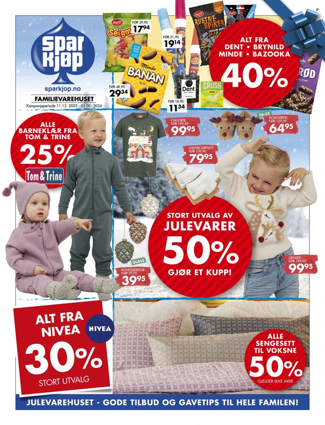 Kundeavis Sparkjøp - 11.12.2023 - 1.1.2024. Side 1