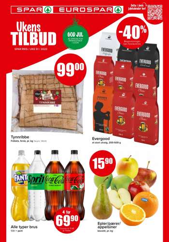 Kundeavis SPAR - 18.12.2023 - 24.12.2023.