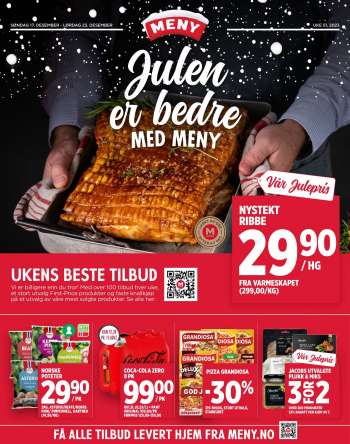 Kundeavis MENY - 17.12.2023 - 23.12.2023.