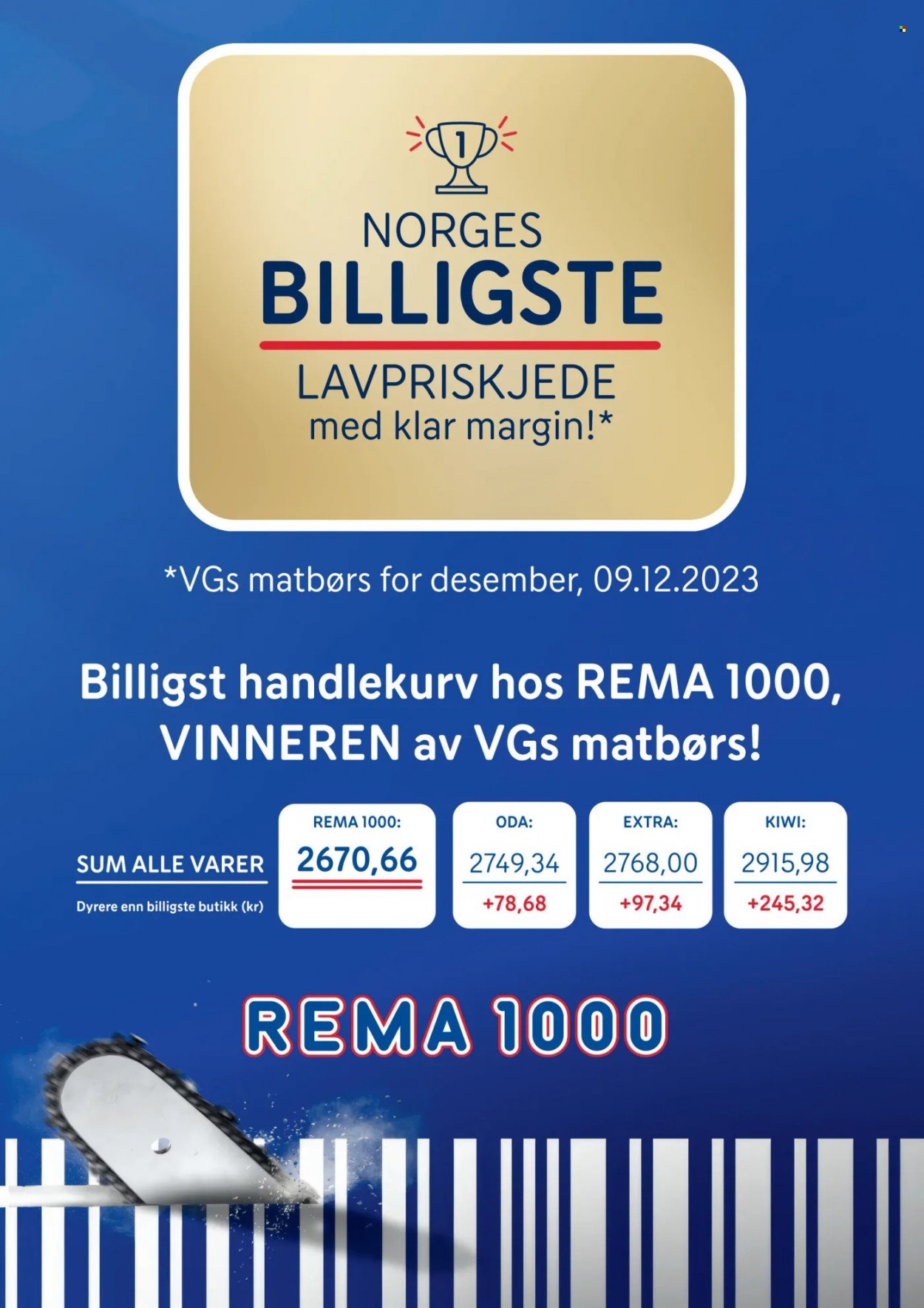 Kundeavis Rema 1000 - 18.12.2023 - 24.12.2023. Side 1