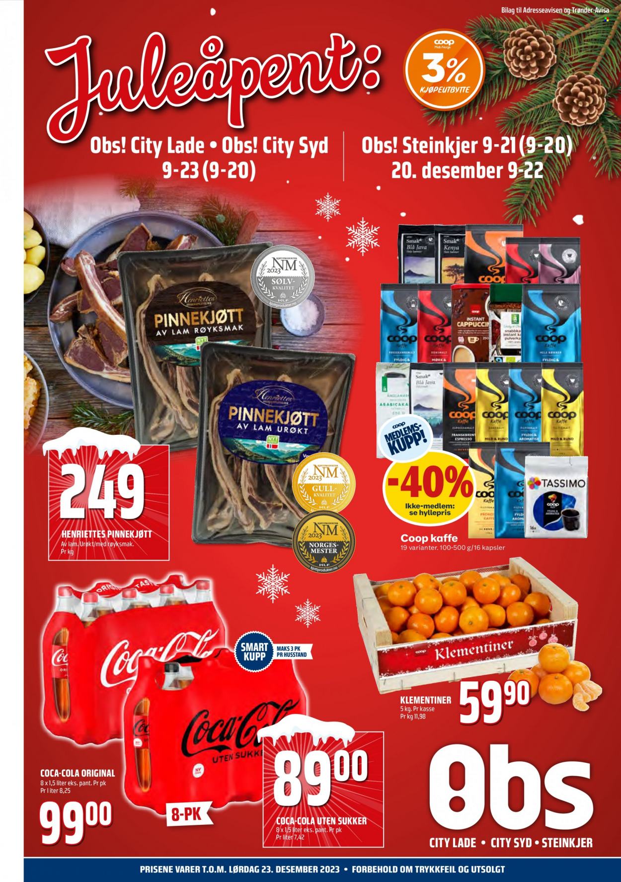 Kundeavis Coop Obs - 18.12.2023 - 23.12.2023. Side 1