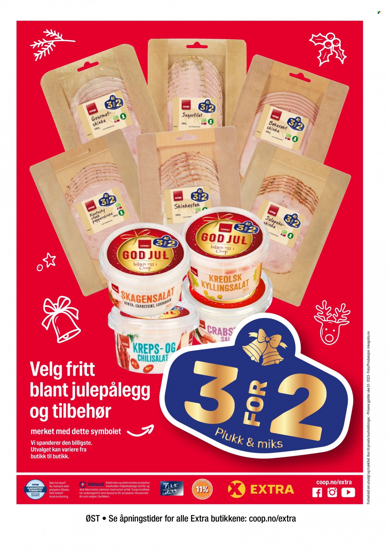 Kundeavis Coop Extra - 18.12.2023 - 24.12.2023. Side 13