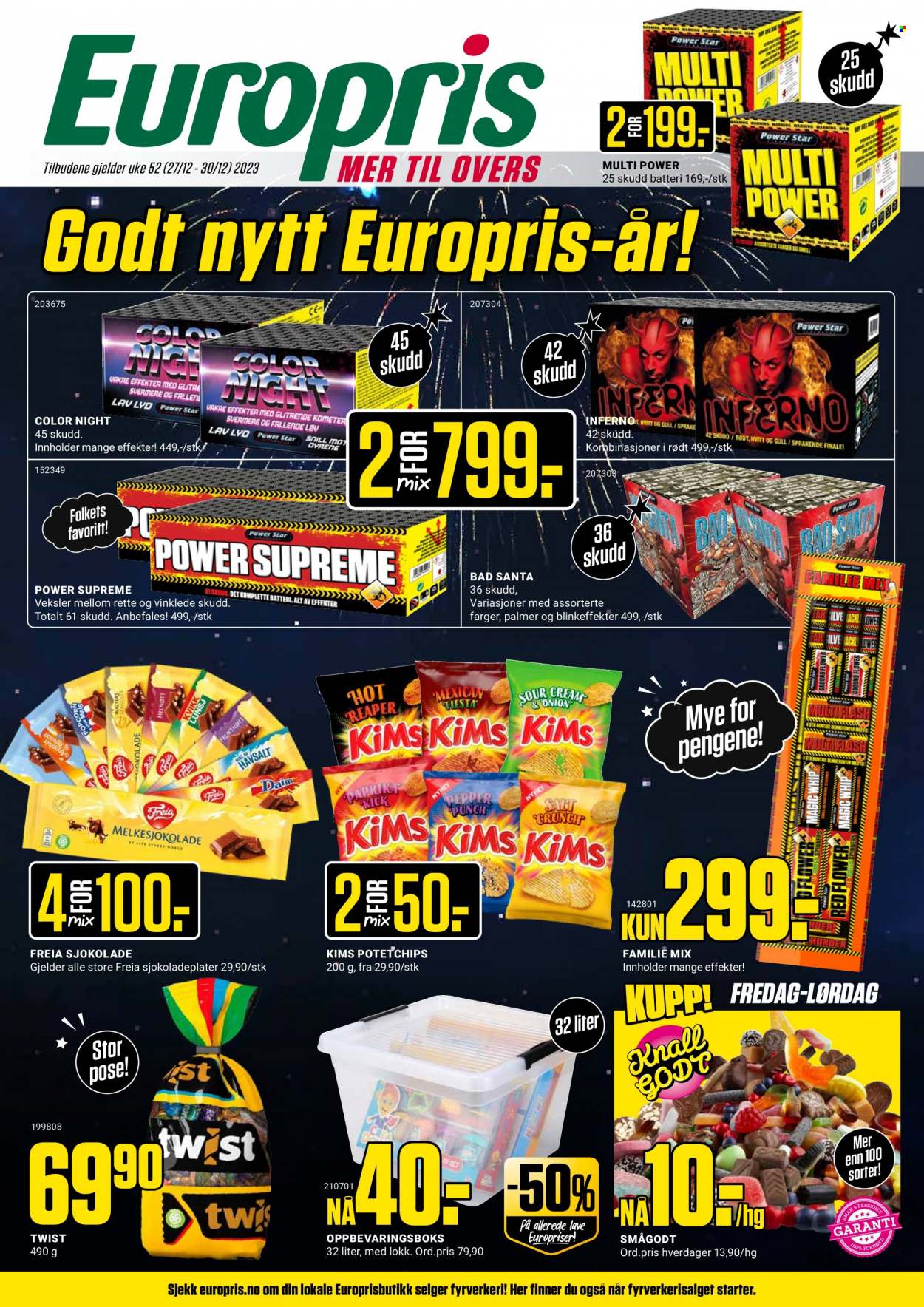 Kundeavis Europris - 27.12.2023 - 30.12.2023. Side 1