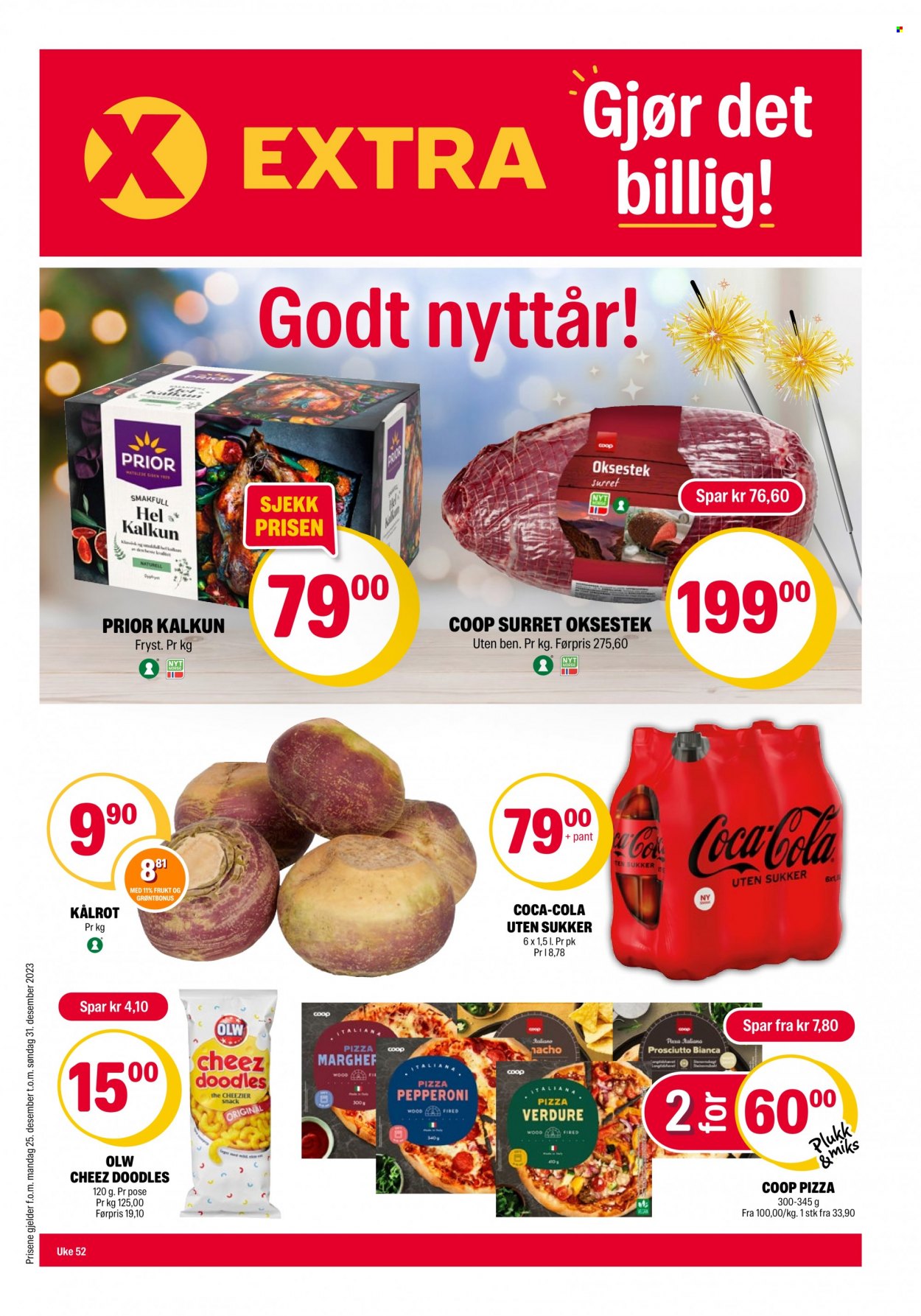 Kundeavis Coop Extra - 25.12.2023 - 31.12.2023. Side 1