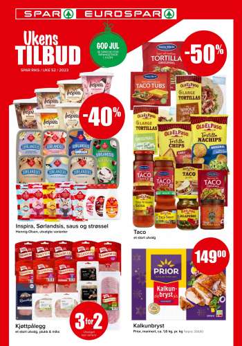Kundeavis SPAR - 26.12.2023 - 31.12.2023.
