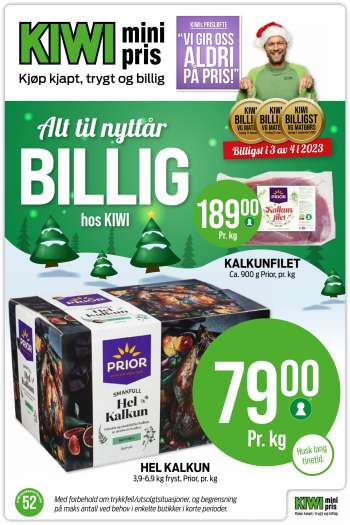 Kundeavis KIWI - 27.12.2023 - 31.12.2023.