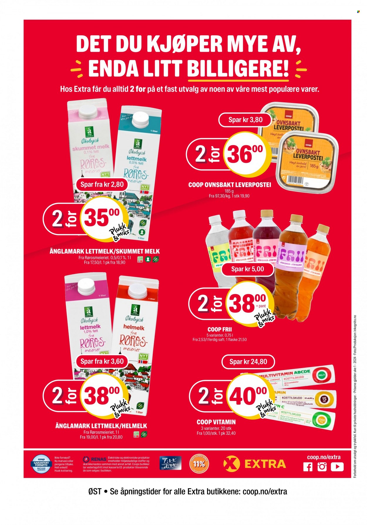 Kundeavis Coop Extra - 1.1.2024 - 7.1.2024. Side 8