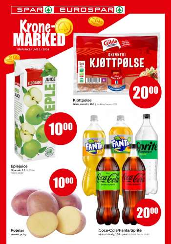 Kundeavis SPAR - 8.1.2024 - 14.1.2024.