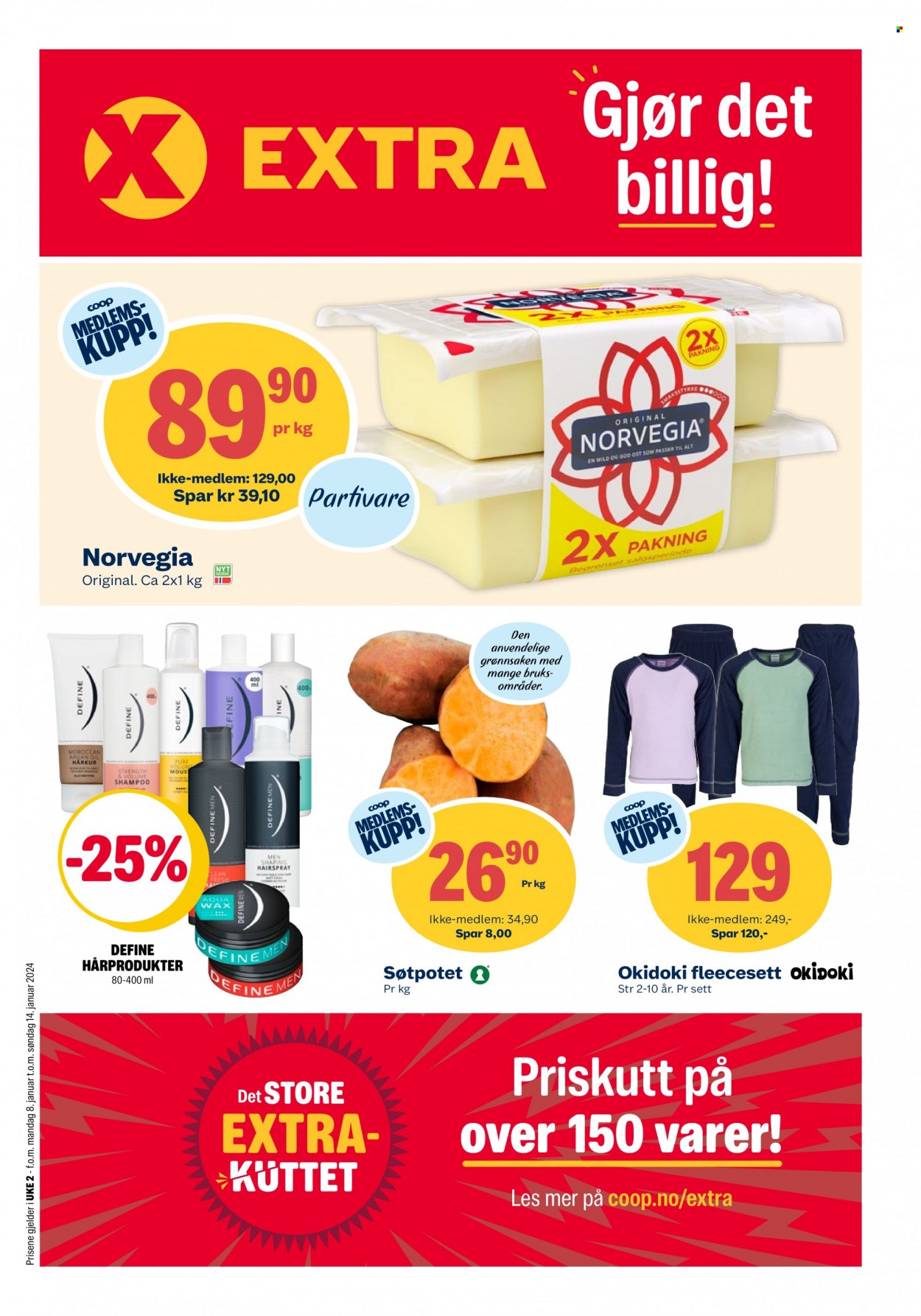 Kundeavis Coop Extra - 8.1.2024 - 14.1.2024. Side 2