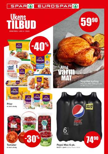Kundeavis SPAR - 22.1.2024 - 28.1.2024.