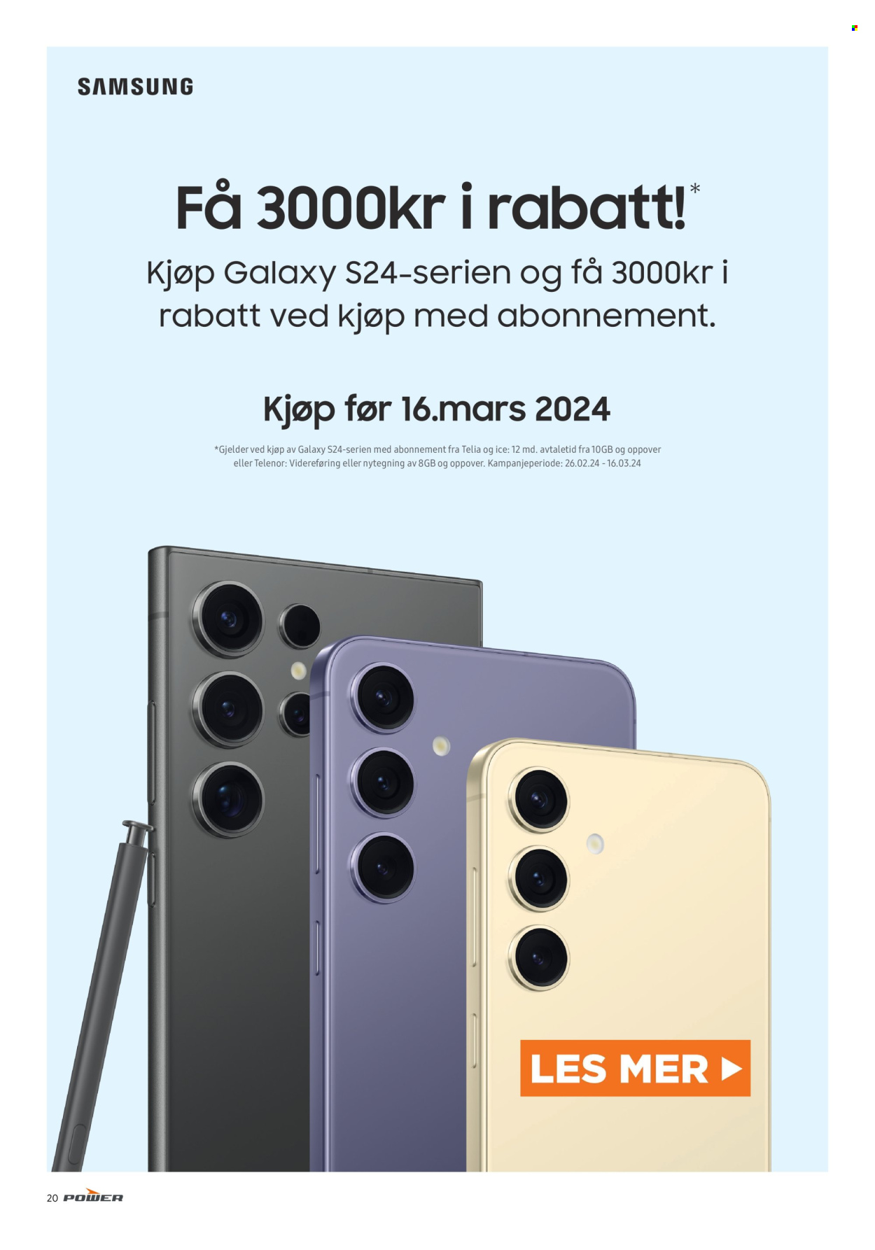 Kundeavis Power - 4.3.2024 - 10.3.2024. Side 20