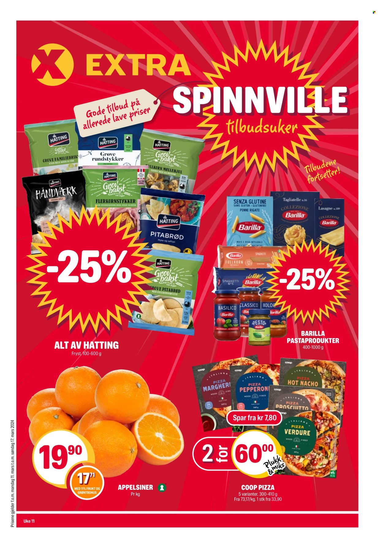 Kundeavis Coop Extra. Side 1