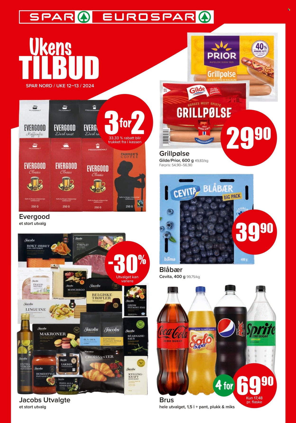 Kundeavis SPAR - 18.3.2024 - 31.3.2024. Side 1