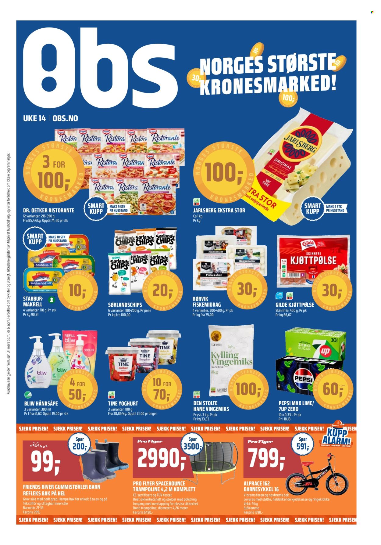 Kundeavis Coop Obs - 31.3.2024 - 6.4.2024. Side 1