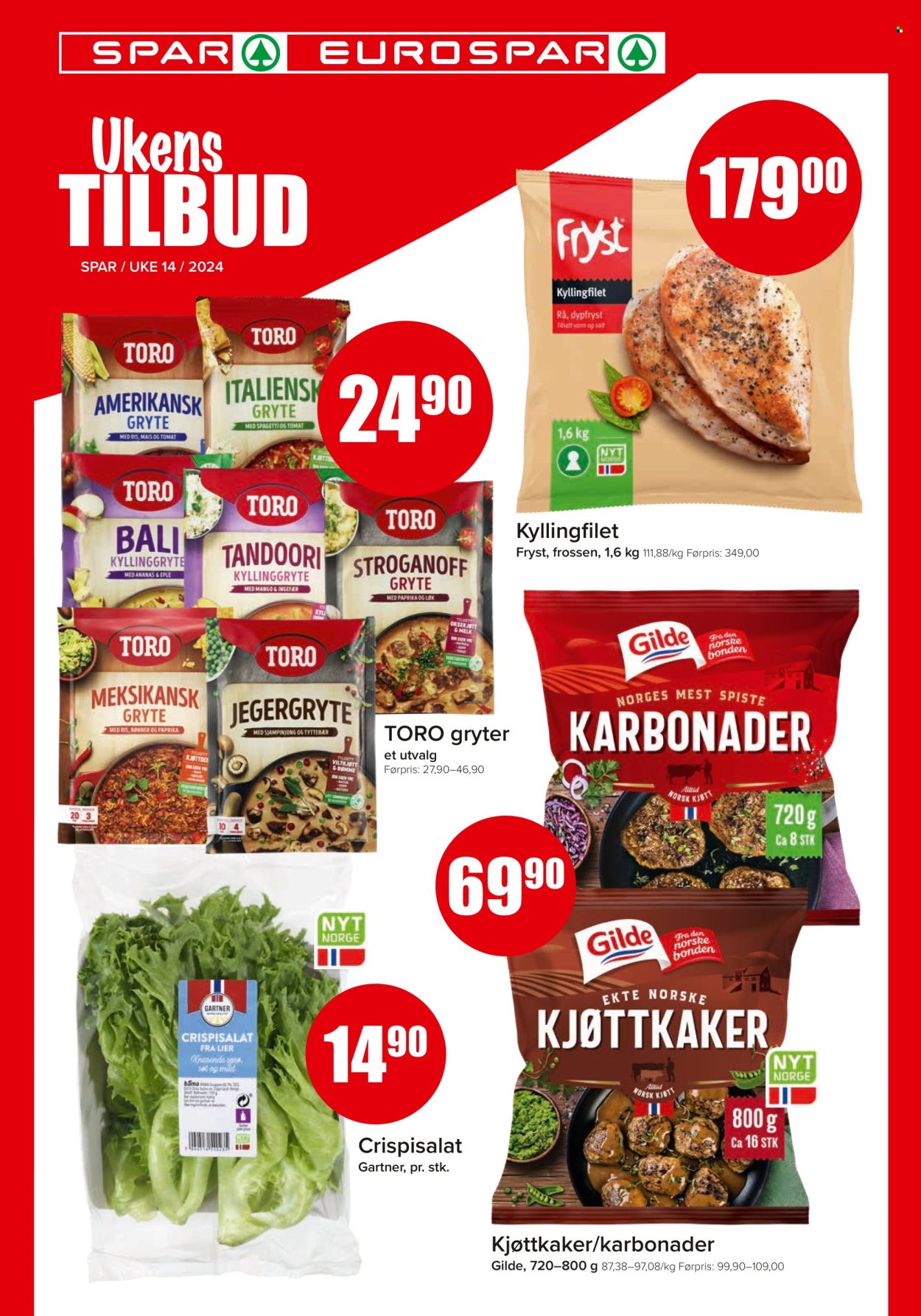 Kundeavis SPAR - 1.4.2024 - 7.4.2024. Side 1