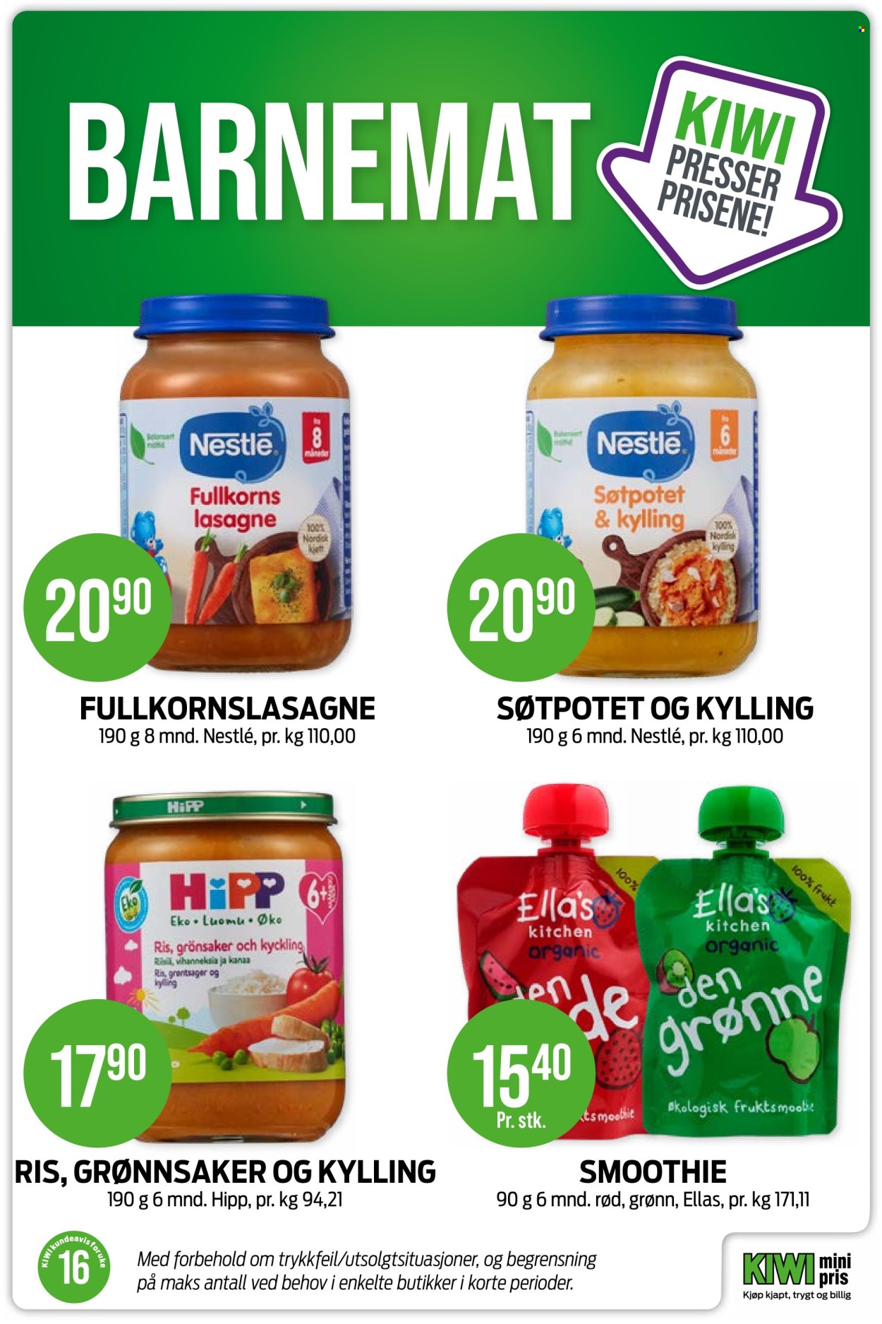 Kundeavis KIWI. Side 16