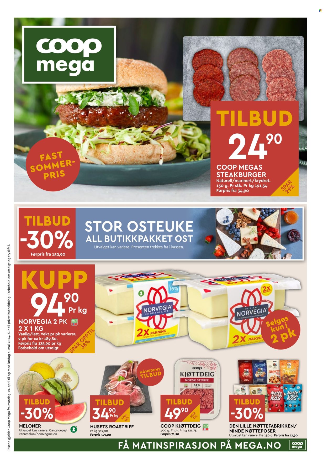 Kundeavis Coop Mega - 29.4.2024 - 4.5.2024. Side 1