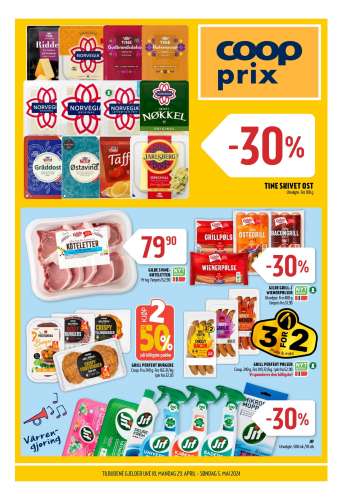 Kundeavis Coop Prix - 29.4.2024 - 5.5.2024.