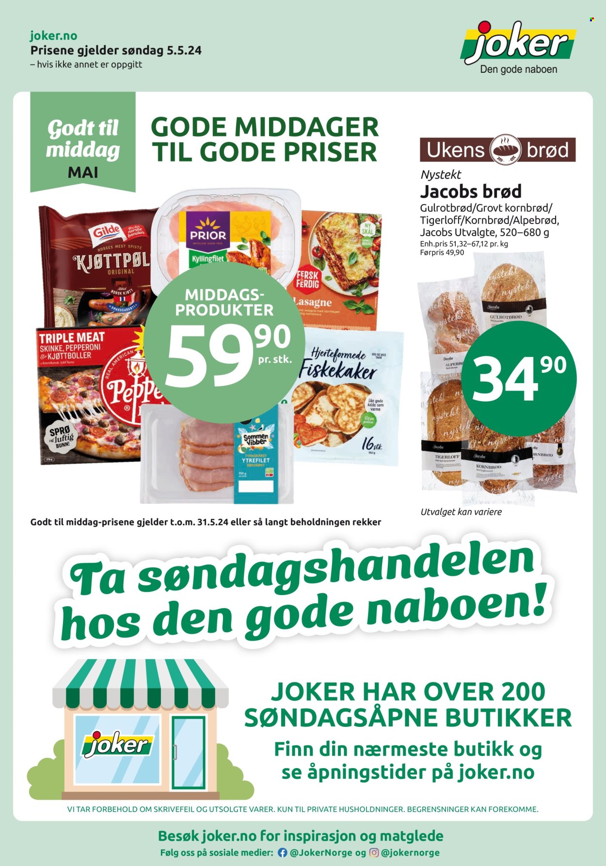Kundeavis Joker - 5.5.2024 - 5.5.2024. Side 1