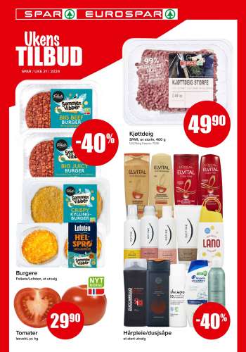 Kundeavis SPAR - 20.5.2024 - 26.5.2024.