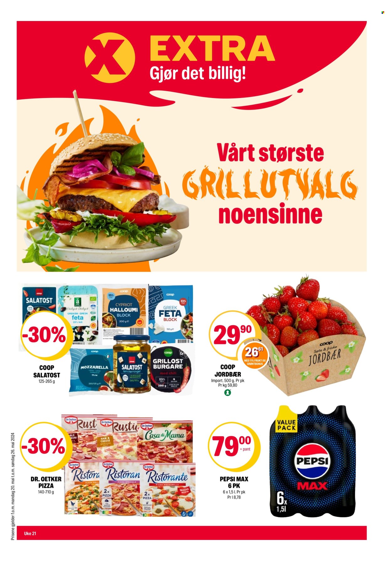 Kundeavis Coop Extra - 20.5.2024 - 26.5.2024. Side 1