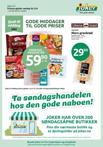 Kundeavis Joker - 26.5.2024 - 26.5.2024.