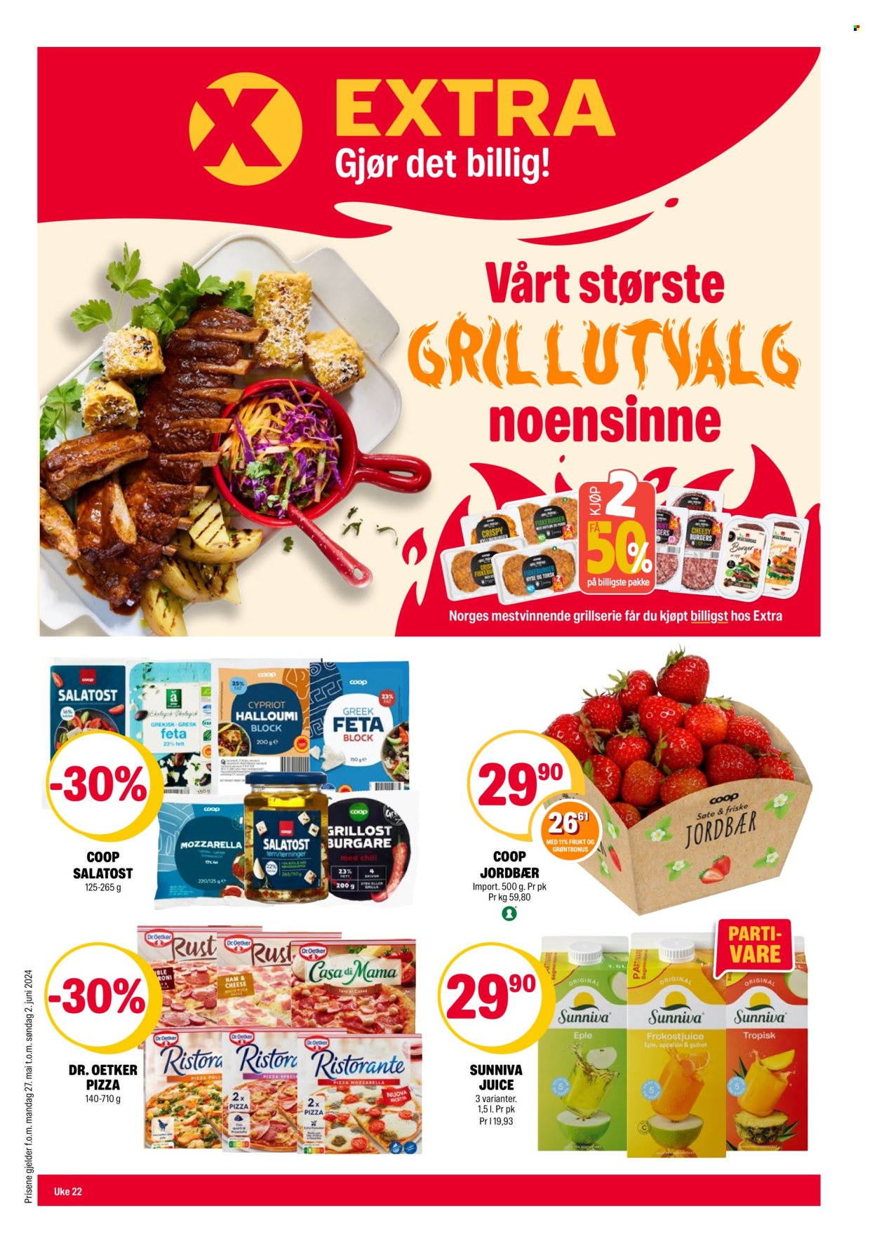 Kundeavis Coop Extra - 27.5.2024 - 2.6.2024. Side 1