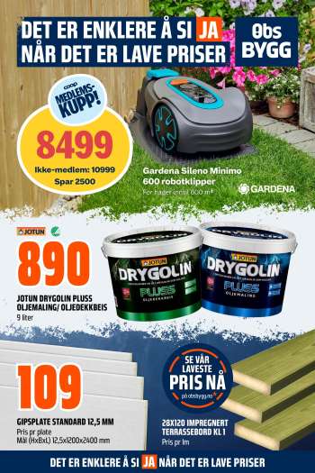 Kundeavis Coop Obs BYGG - 26.5.2024 - 8.6.2024.