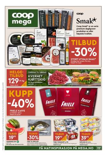 Kundeavis Coop Mega - 3.6.2024 - 8.6.2024.