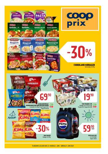 Kundeavis Coop Prix - 3.6.2024 - 9.6.2024.
