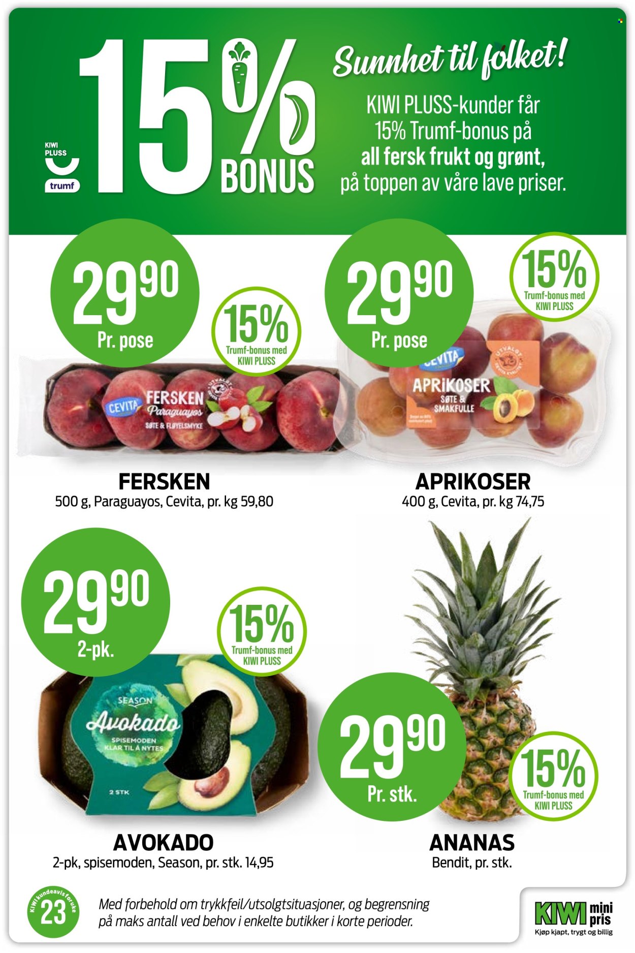 Kundeavis KIWI. Side 29