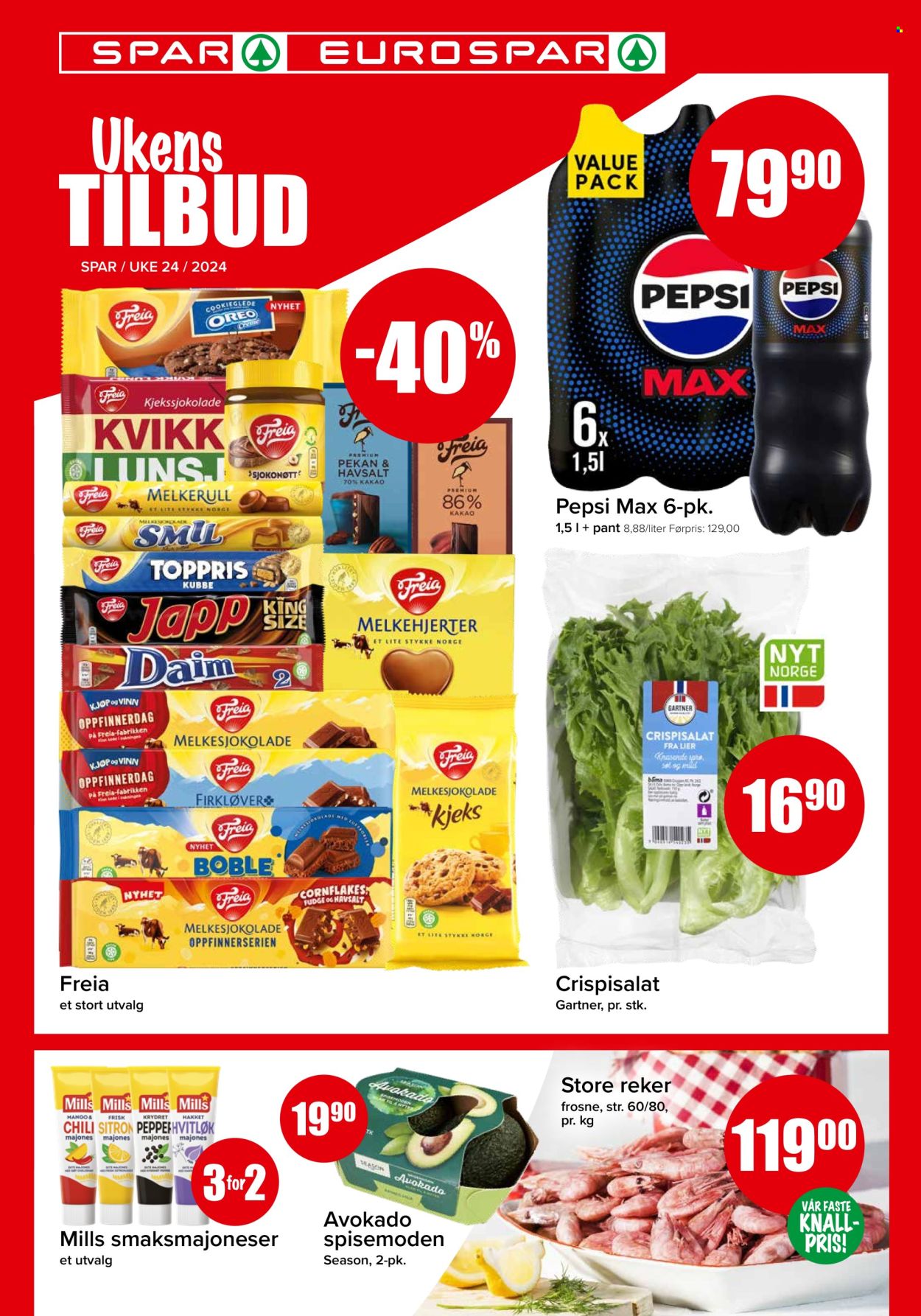 Kundeavis SPAR - 10.6.2024 - 16.6.2024. Side 1