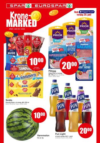 Kundeavis SPAR - 17.6.2024 - 23.6.2024.