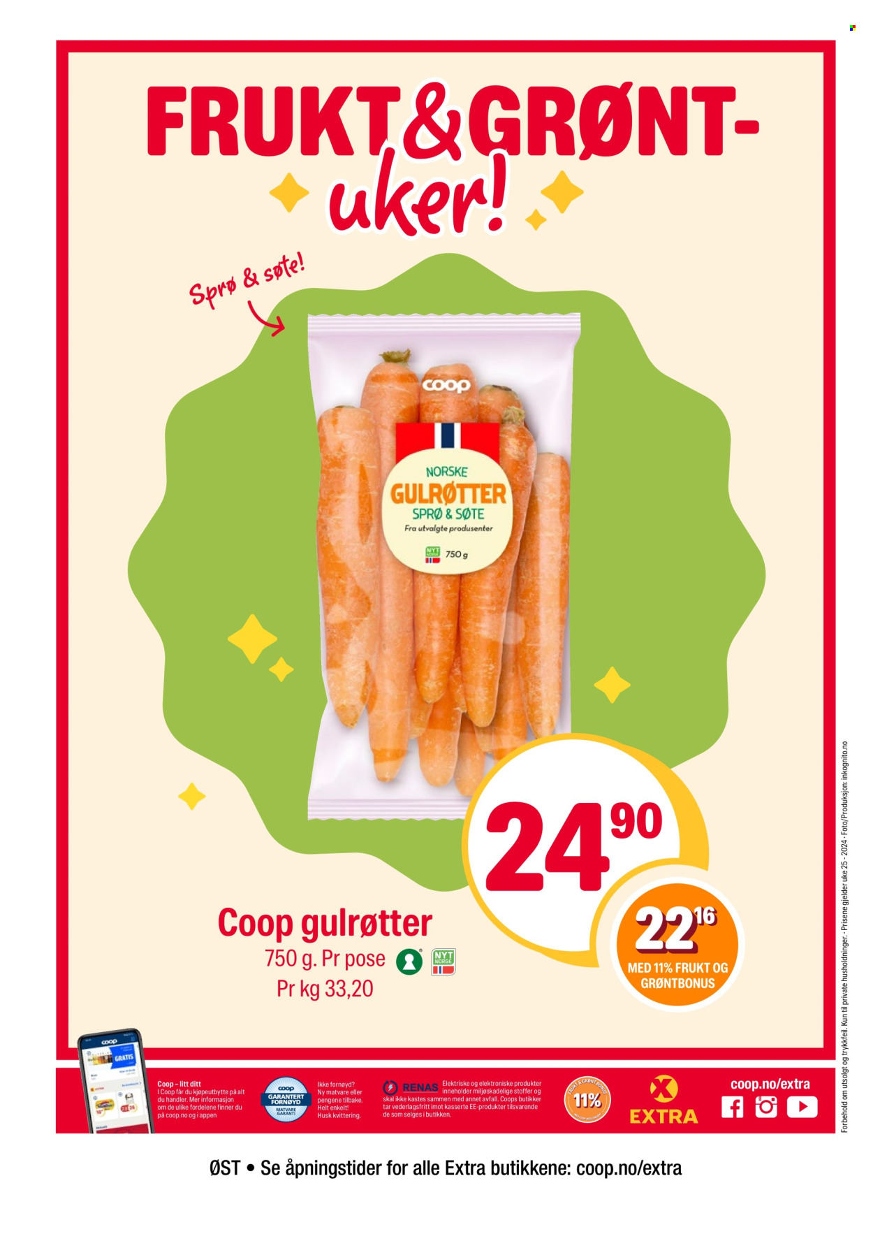Kundeavis Coop Extra - 17.6.2024 - 23.6.2024. Side 20
