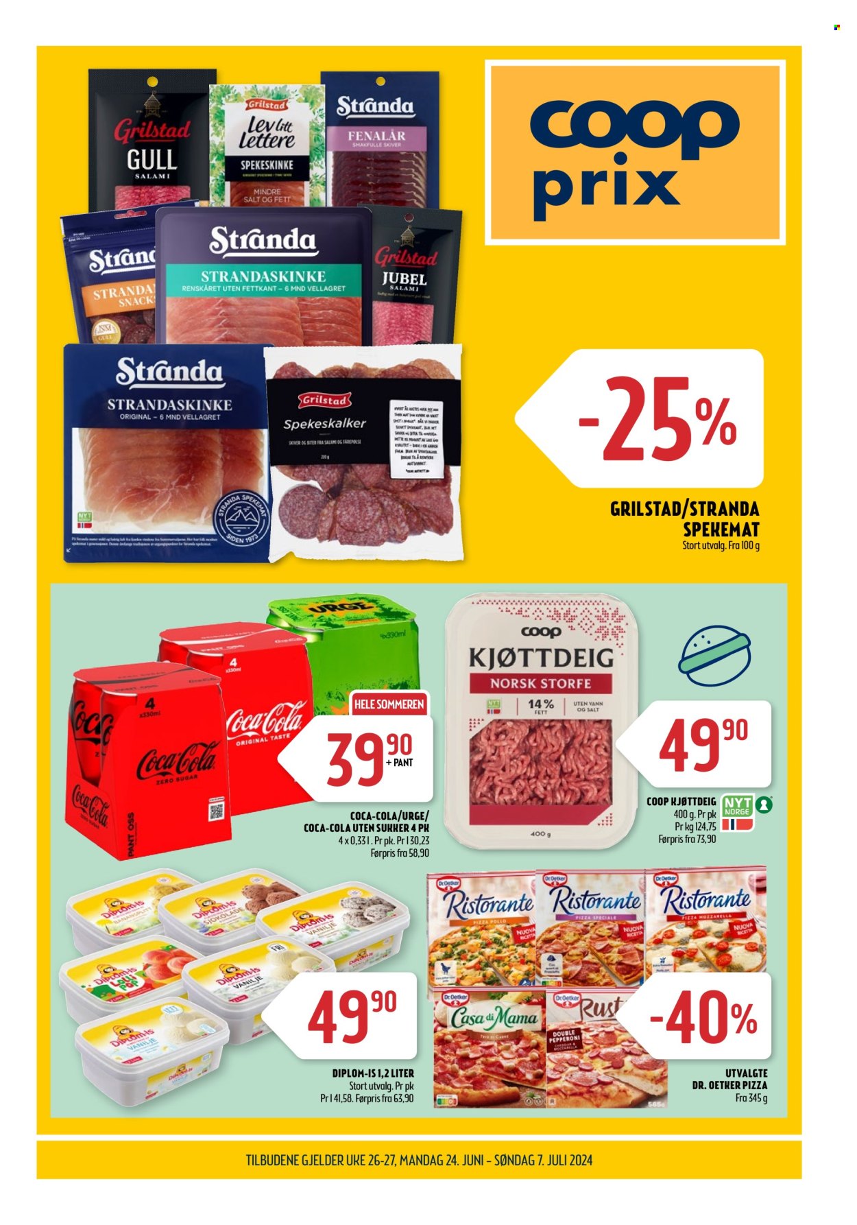 Kundeavis Coop Prix - 24.6.2024 - 7.7.2024. Side 1